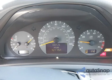 2002 Mercedes-Benz Clk 430 из США, поврежденный, VIN WDBLK70G62T105638